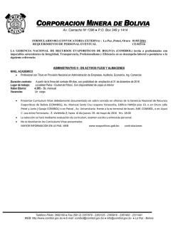 Descargar - Gerencia Nacional de Recursos Evapor&iacute;ticos de Bolivia