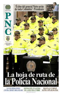 Éxitos del general nieto serán de toda colombia