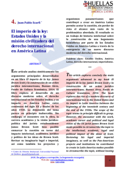 El imperio de la ley: Estados Unidos y la misión civilizadora del