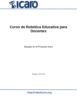 Curso de Robótica Educativa para Docentes
