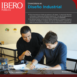 Diseño Industrial - Universidad Iberoamericana Puebla