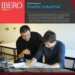 Dise&ntilde;o Industrial - Universidad Iberoamericana Puebla
