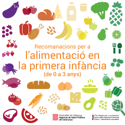 l`alimentaci&oacute; en la primera inf&agrave;ncia - Departament de Salut