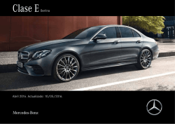 Clase E Berlina - Mercedes-Benz