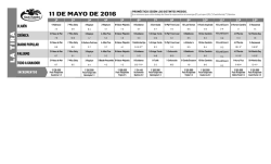 Descargar la TIRA - Hipódromo de SAN ISIDRO
