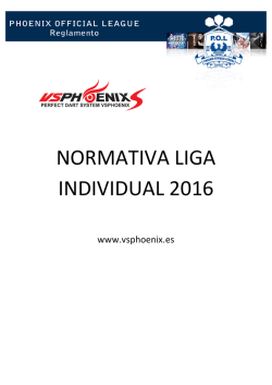 normativa liga individual 2016