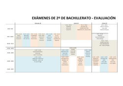 EXÁMENES 2º BACH.xlsx - IES SEVERO OCHOA DE GRANADA