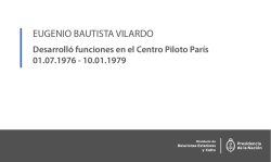 EUGENIO BAUTISTA VILARDO