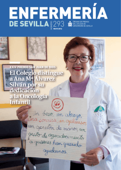 293, Mayo 2016 - Colegio de Enfermería de Sevilla
