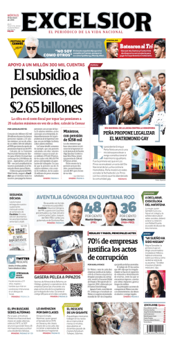 VOTO - Excélsior
