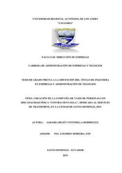 universidad regional autónoma de los andes “uniandes” facultad