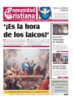 En el 475° Aniversario de Morelia