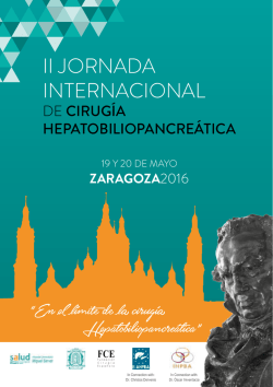 II Jornada Internacional de Cirugía Hepatobiliopancreática