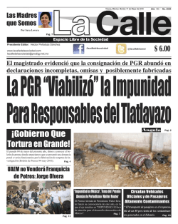 La Calle Espacio Libre de la Sociedad