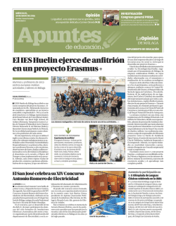 Apuntes de Educación - La Opinión de Málaga