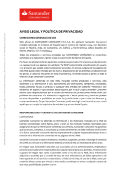Descargar PDF - Web oficial de Santander Consumer EFC, SA