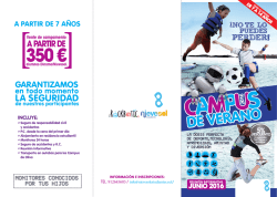 Más información - Viajes de fin de curso · Nievesol Estudiantes