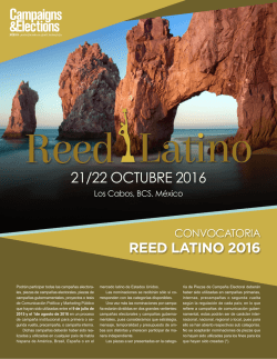 21/22 octubre 2016 - Reed Latino Awards