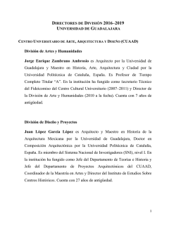 División de Artes y Humanidades Jorge Enrique Zambrano