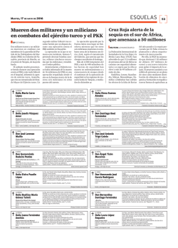 esquelas - El Ideal Gallego