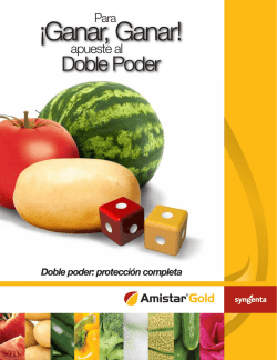 AMISTAR GOLD FOLLETO