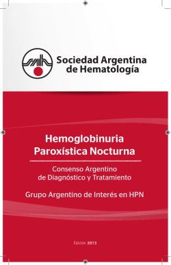 Guía Consenso Argentino de Diagnóstico y Tratamiento del Grupo