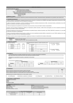 Cantidad PERFIL DEL PUESTO - UGEL-06