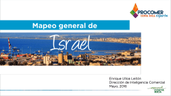 Mapeo general de Israel