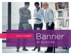 Folleto: Banner by Ellucian