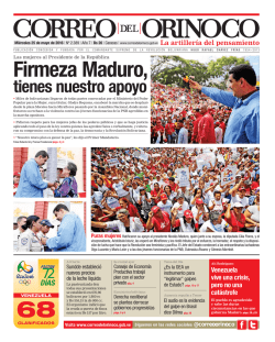 Descargar PDF - Correo del Orinoco