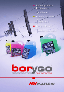 Catálogo Borygo 2016