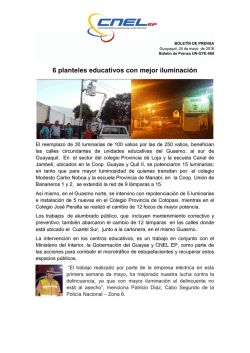 Ver boletín - Empresa Eléctrica de Guayaquil