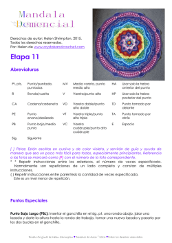 Etapa 11 - Crystals & Crochet