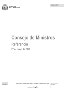 Consejo de Ministros