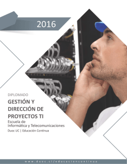 gestión y dirección de proyectos ti
