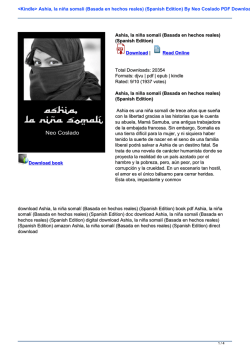 Ashia, la niña somalí (Basada en hechos reales) (Spanish Edition)