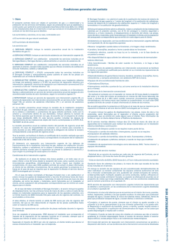 Condiciones generales del contrato (PDF 51 Kb)