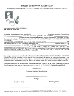 "Constancia de Identidad" (click aquí para abrir formato y ver