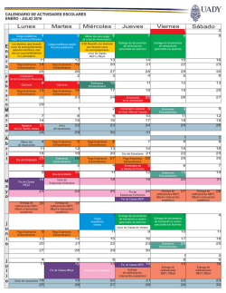 Calendario de actividades enero julio 2016.cdr