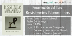 Presentación del libro “Resistencias Numantinas”