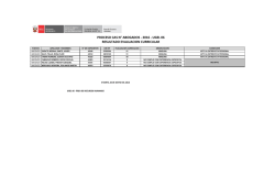 proceso cas n° abogados - 2016 - ugel 06 resultado evaluacion