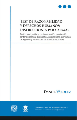 TEST DE RAZONABILIDAD Y DERECHOS HUMANOS