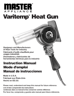 Varitemp® Heat Gun