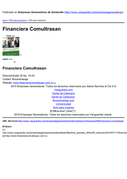 Financiera Comultrasan