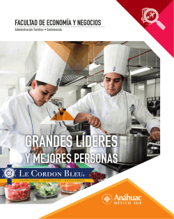 facultad de economía y negocios - Universidad Anáhuac México Sur