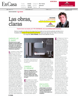 &uacute;ltimo bolet&iacute;n PDF - Colegio Oficial de Aparejadores de Madrid