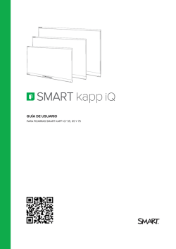 SMART kapp iQ board user`s guide