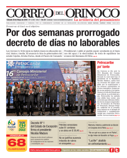 Descargar PDF - Correo del Orinoco