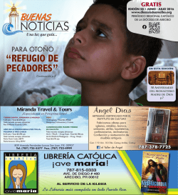 refugio de pecadores - Diócesis de Arecibo