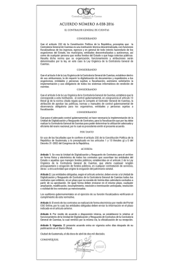 ACUERDO A-038-2016.psd - Contraloría General de Cuentas